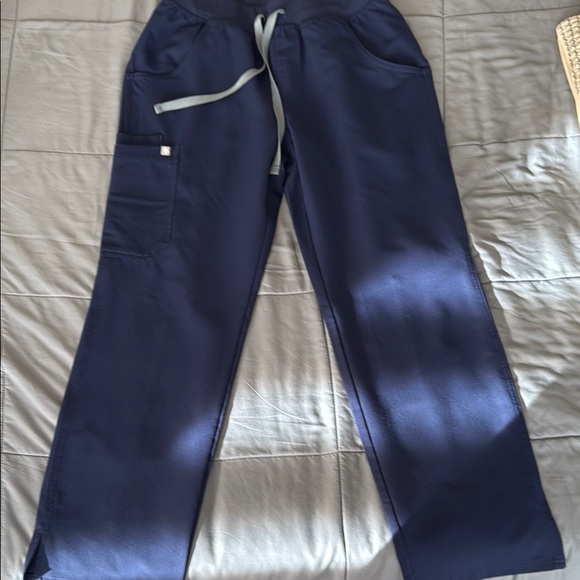 women’s Navy Blue scrub Pants - Picture 1 of 1
